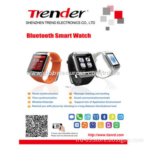 Smart Bracelet, Supports All Android OS Device, Bluetooth Connection, Avoid Loss